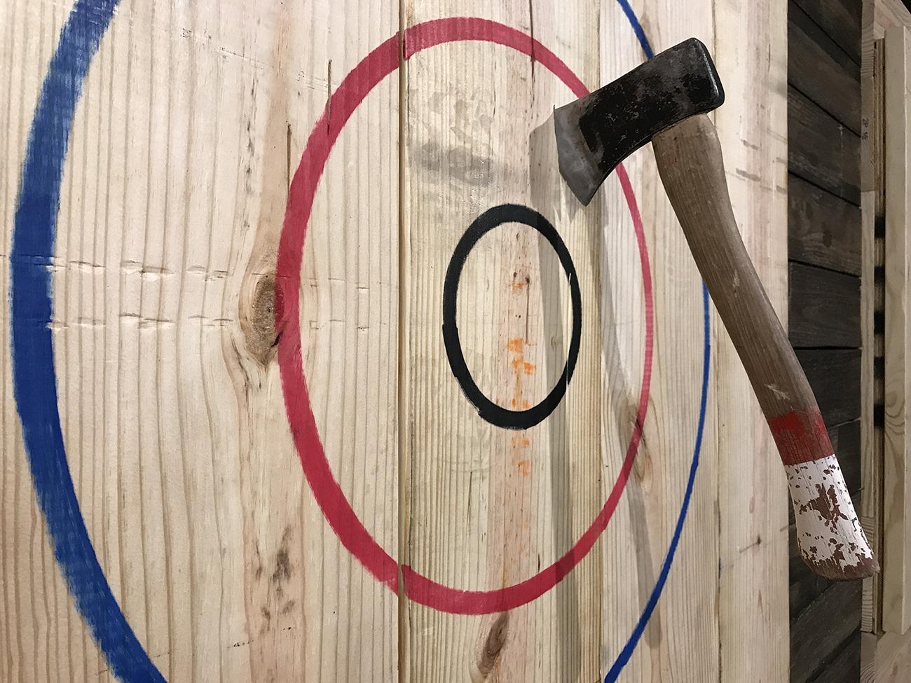 Axe Throwing fundraiser with Cars4Cause at Tilted Axes Cars4Cause